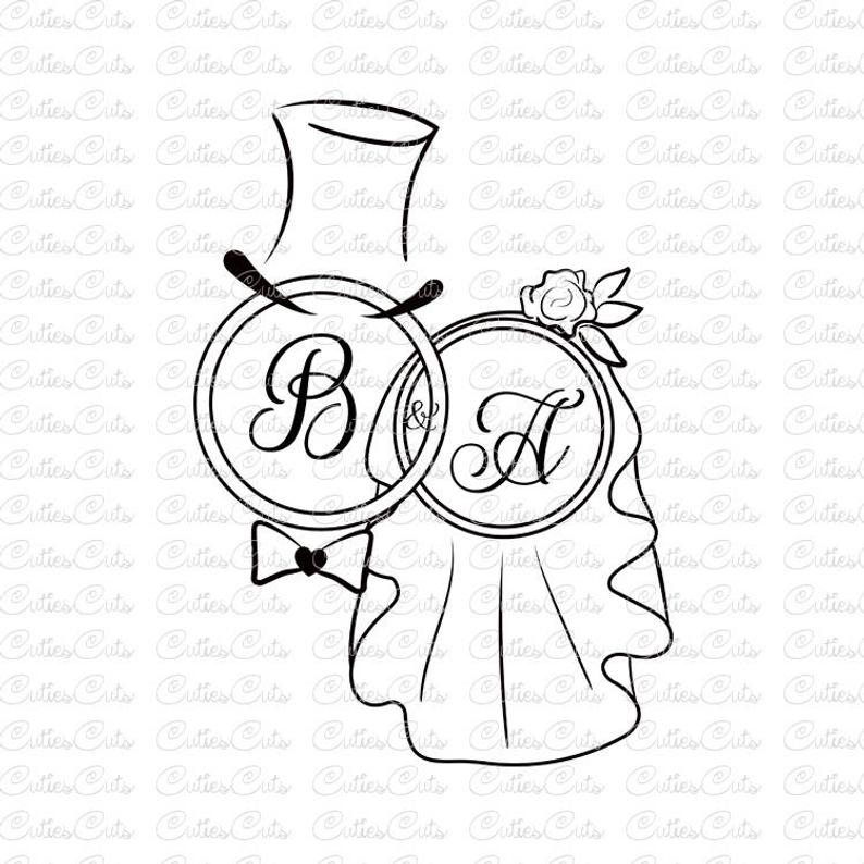 Wedding Monogram Vector at Vectorified.com | Collection of Wedding