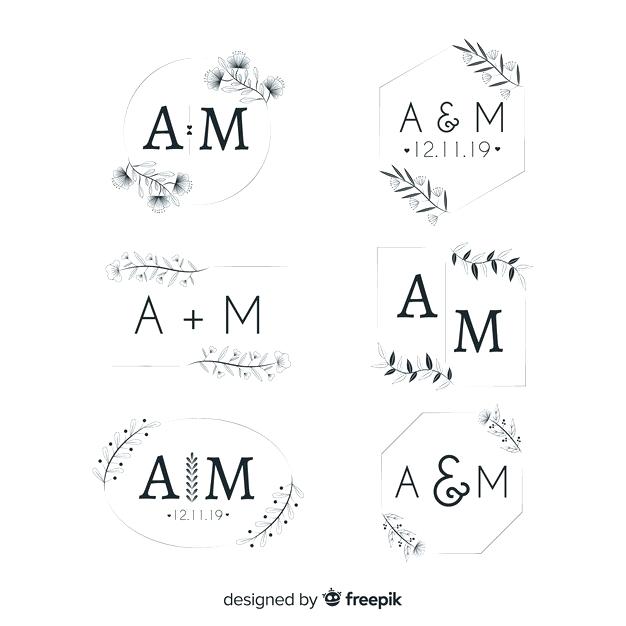 Wedding Monogram Vector at Vectorified.com | Collection of Wedding ...