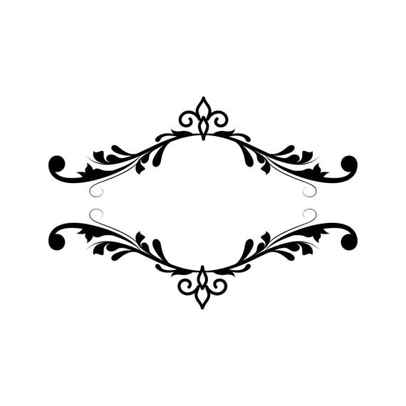 Frame Wedding Monogram Graphics Dxf Png Cdr Pdf Etsy 570x570 Frame Wedding Monogram Graphics Dxf Png Cdr Pdf Etsy