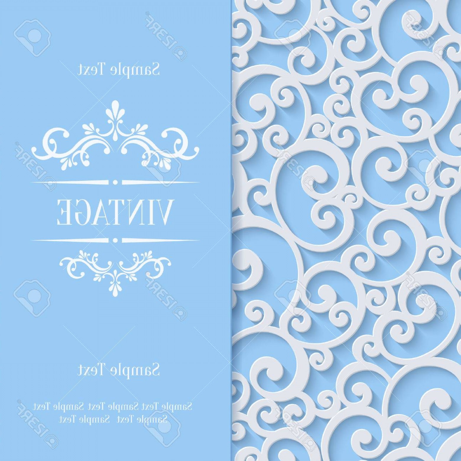 Photostock Vector Floral Swirl Background With D Curl Damask 1560x1560 Photostock Vector Floral Swirl Background With D Curl Damask
