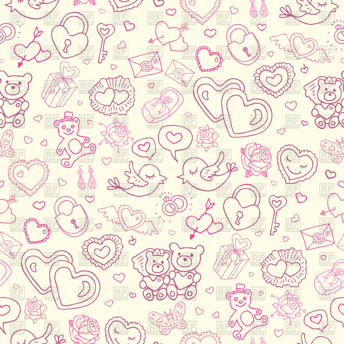 Seamless Wedding Pattern Vector Image Of Backgrounds, Textures 1200x1200 Seamless Wedding Pattern Vector Image Of Backgrounds, Textures