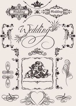 Wedding Pattern Free Vector Download 264x368 Wedding Pattern Free Vector Download