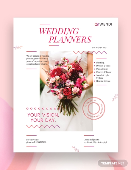 Wedding Planner Vector