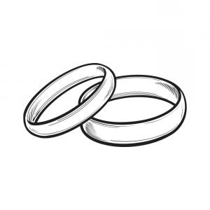 Pair Of Traditional Wedding Rings For Bride And Vector Hoodamathrun 300x300 Pair Of Traditional Wedding Rings For Bride And Vector Hoodamathrun