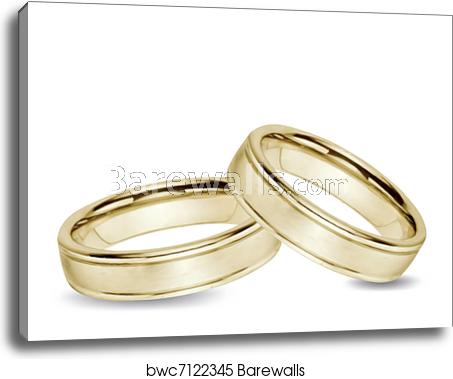 Wedding Gold Rings Vector, Canvas Print Barewalls Posters 453x379 Wedding Gold Rings Vector, Canvas Print Barewalls Posters