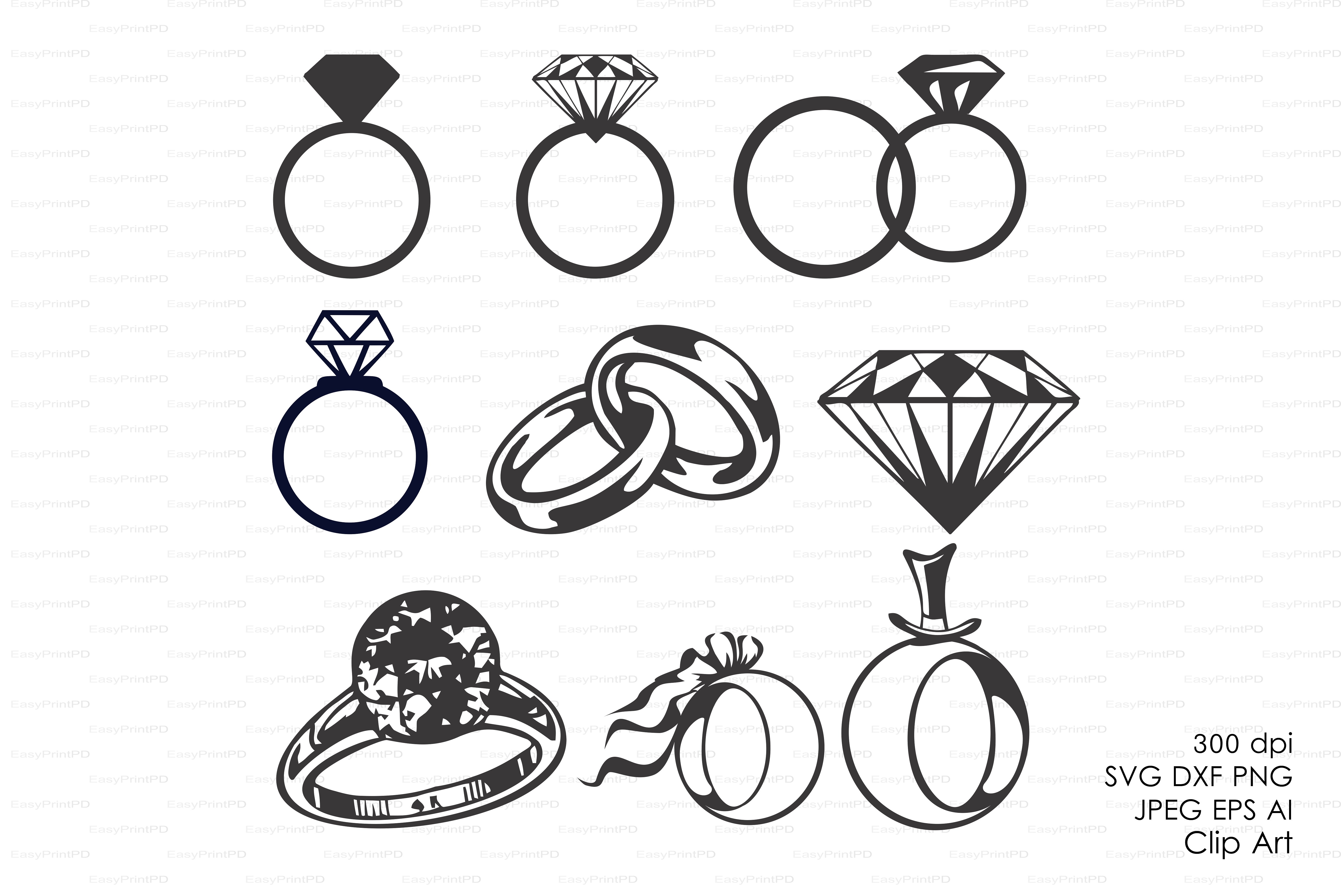 Diamond Ring Clipart Vector 5527x3694 Diamond Ring Clipart Vector