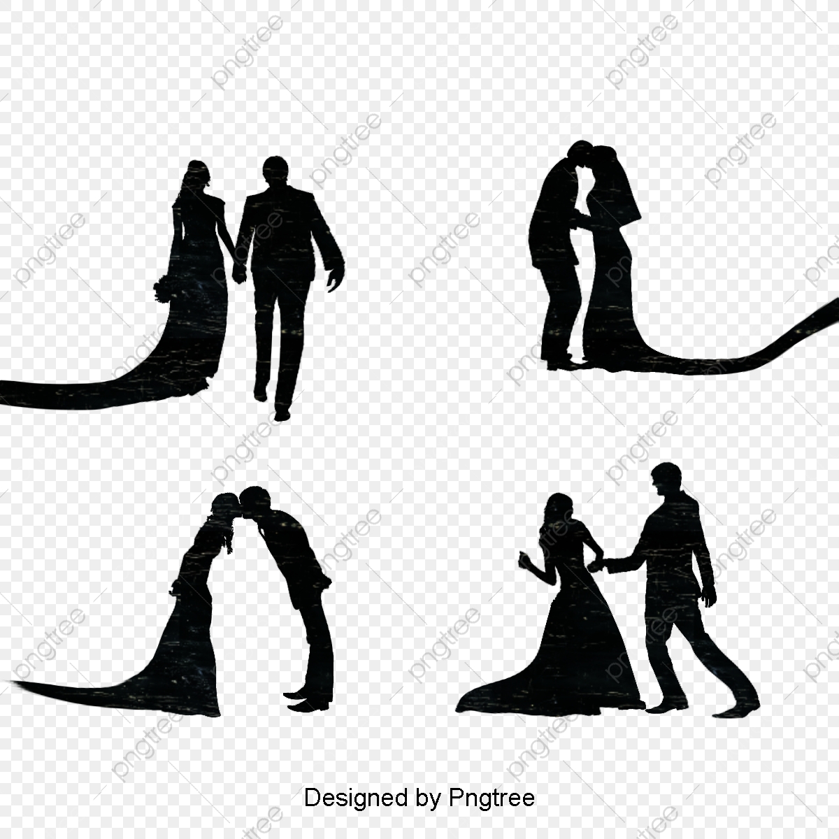 1200x1200 Silhouette Vector Material Wedding Wedding Silhouette, Wedding