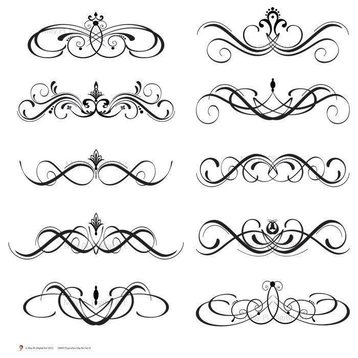 Digital Clipart Clip Art Flourish Swirls Vintage Fleur De Lis 700x700 Digital Clipart Clip Art Flourish Swirls Vintage Fleur De Lis