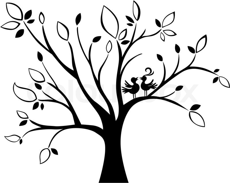 Illustration Of A Wedding Tree Stock Vector Colourbox 800x638 Illustration Of A Wedding Tree Stock Vector Colourbox