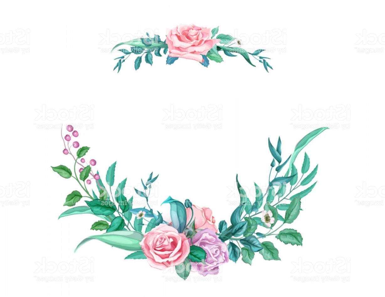 1228x948 Vector Watercolor Vintage Rose Flower Wedding Card Gm Soidergi