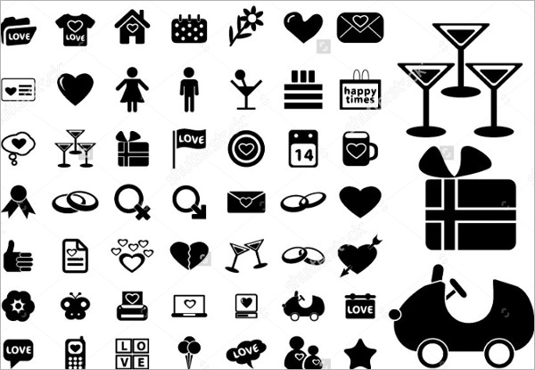 600x415 Wedding Vectors