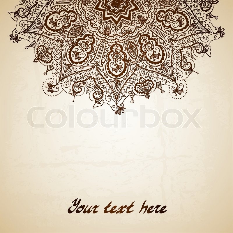 Vintage Vector Pattern Hand Drawn Stock Vector Colourbox 800x800 Vintage Vector Pattern Hand Drawn Stock Vector Colourbox