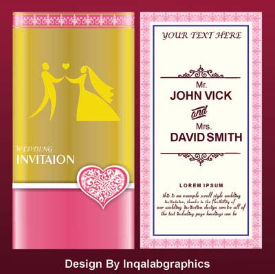 Wedding Vector, Free Vector Art Design Wedding Cards Design Cdr 400x398 Wedding Vector, Free Vector Art Design Wedding Cards Design Cdr