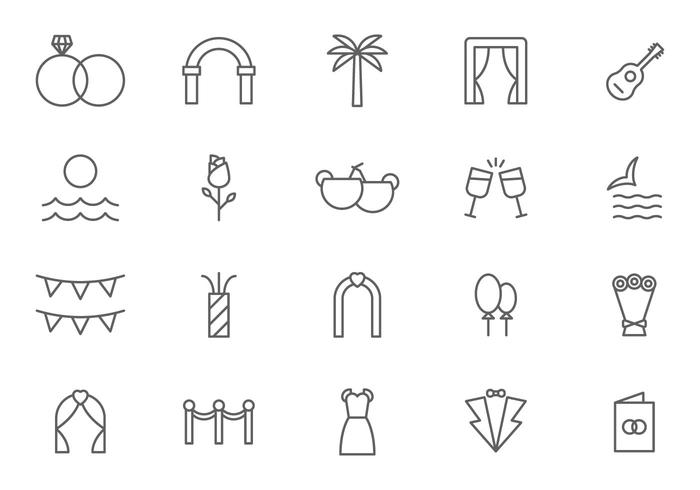 Free Beach Wedding Vectors 700x490 Free Beach Wedding Vectors