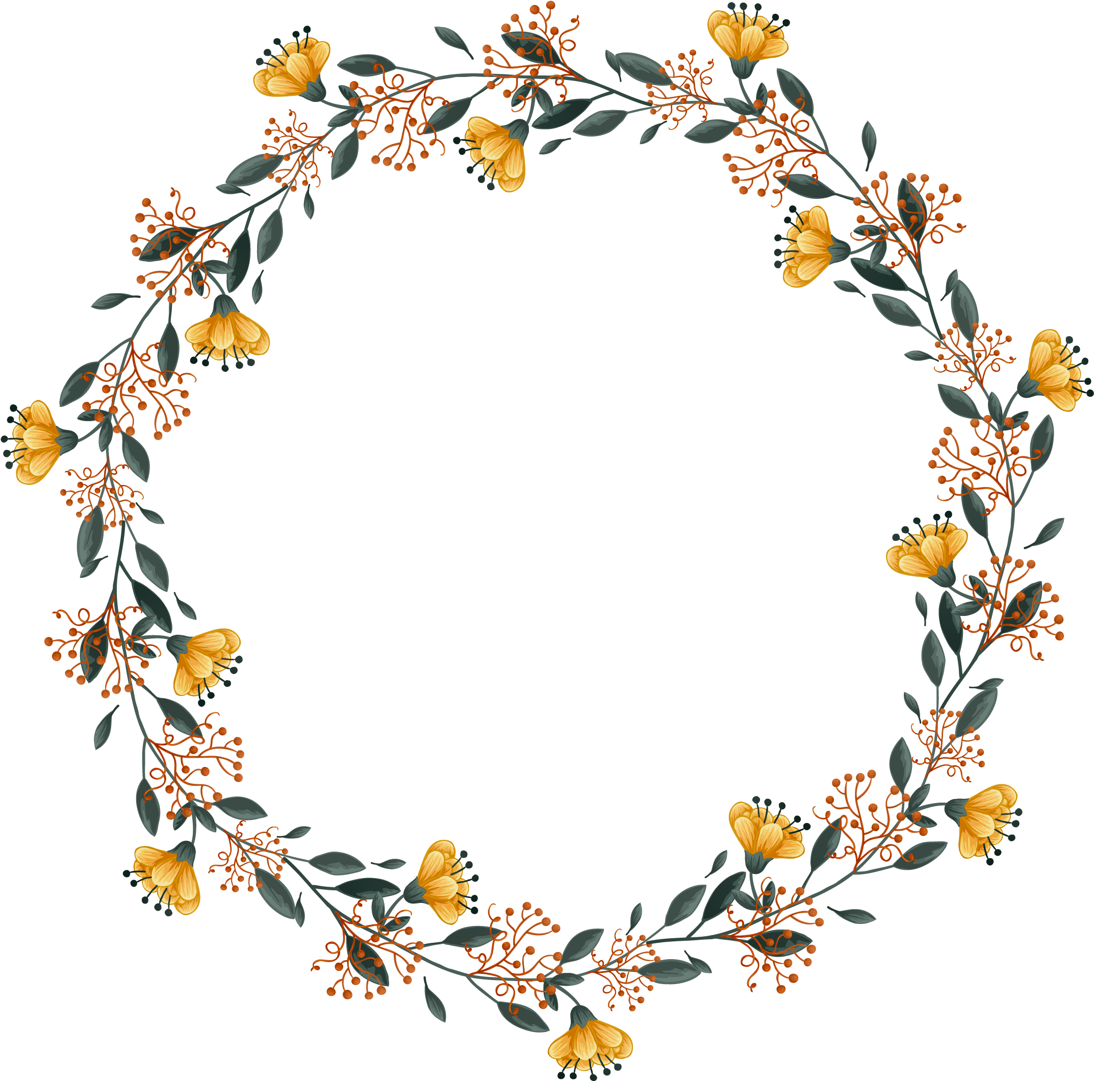 2145x2120 Hd Wreath Transprent Free Download