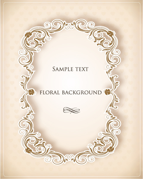 481x600 Sets Of Vector Vintage Wedding Decorative Frames Vector Sources