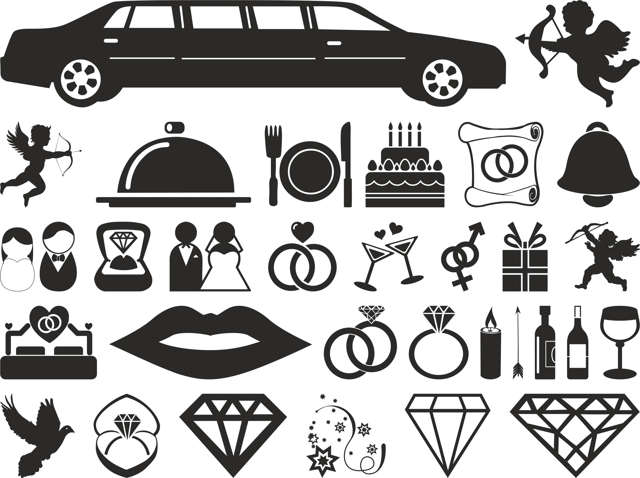 2240x1674 Wedding Vector Pack Free Vector Cdr Free Download Vector