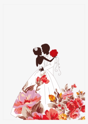 300x424 Wedding Vector Graphics Png Download Transparent Wedding Vector