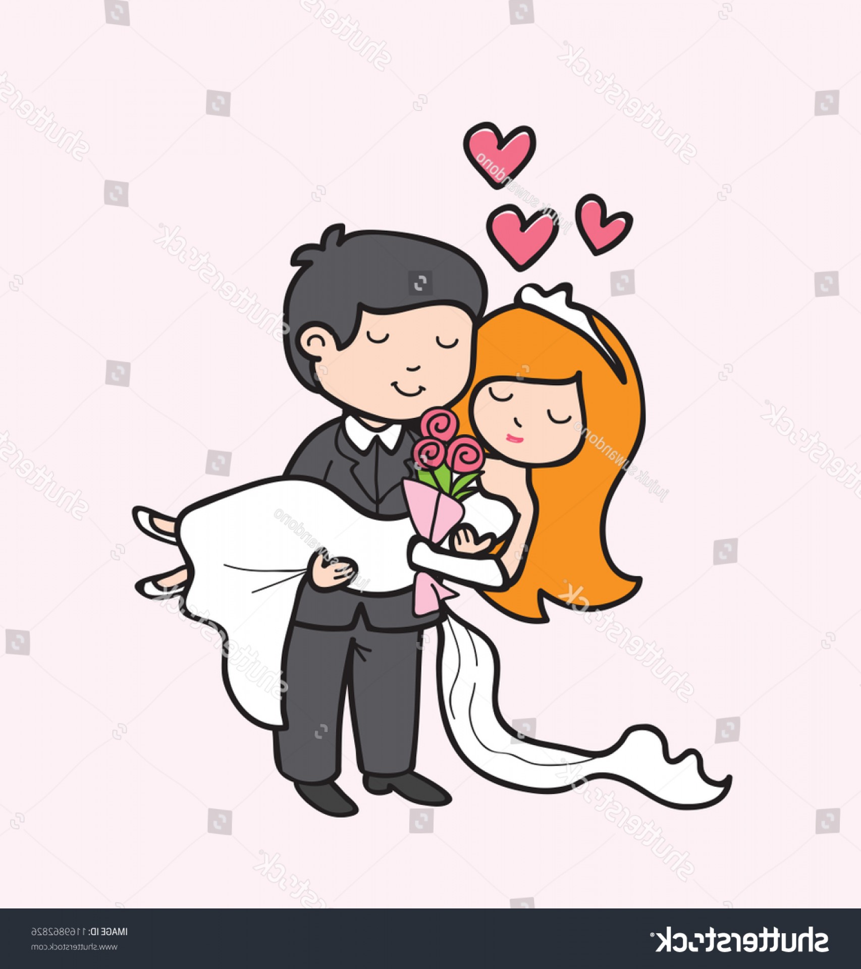 Couple Cartoon Wedding Vector Design Cute Handandbeak 1706x1920 Couple Cartoon Wedding Vector Design Cute Handandbeak