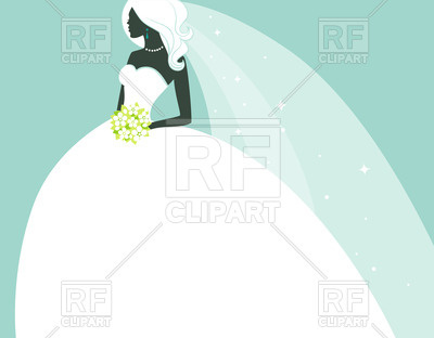 Silhouette Of Woman In Beautiful Wedding Dress 400x312 Silhouette Of Woman In Beautiful Wedding Dress