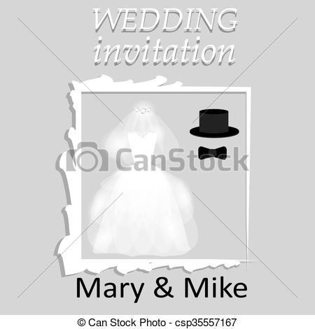 Wedding Invitation Vector Illustration Wedding Invitation 450x470 Wedding Invitation Vector Illustration Wedding Invitation