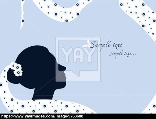 Wedding Veil Border In Blue Vector 512x393 Wedding Veil Border In Blue Vector