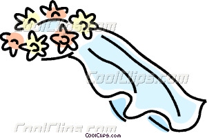 Bridal Veil Vector Clip Art 300x200 Bridal Veil Vector Clip Art