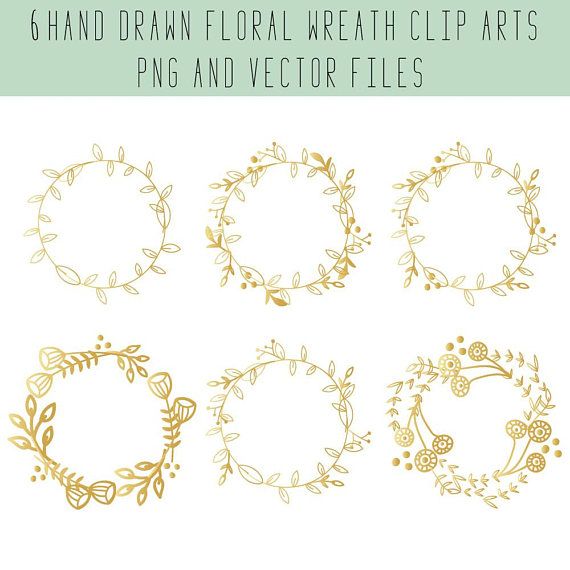 Wreath Clip Art Floral Wreath Christmas Edition Floral 570x570 Wreath Clip Art Floral Wreath Christmas Edition Floral