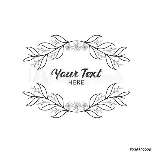 Wedding Wreath Vector at Vectorified.com | Collection of Wedding Wreath ...