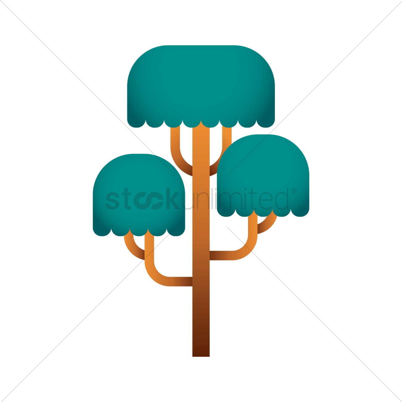 1300x1300 Free Weeping Willow Tree Vector Image