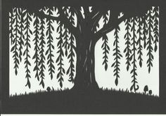 Weeping Willow Tree Silhouette 236x166 Weeping Willow Tree Silhouette