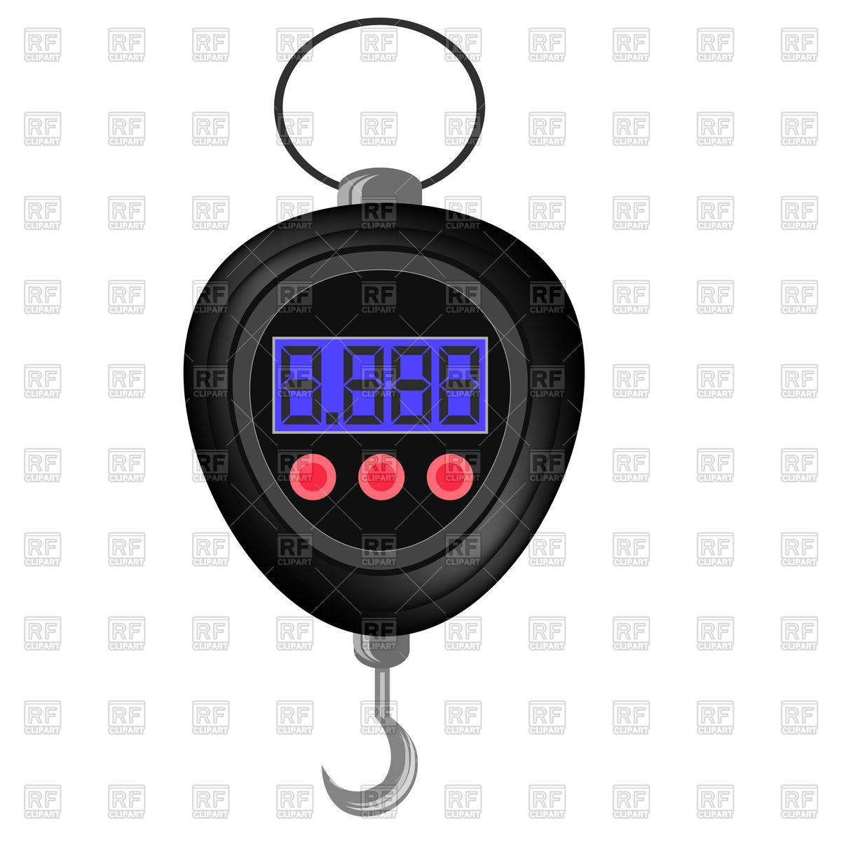 Weighing Scale Vector at Collection of Weighing Scale