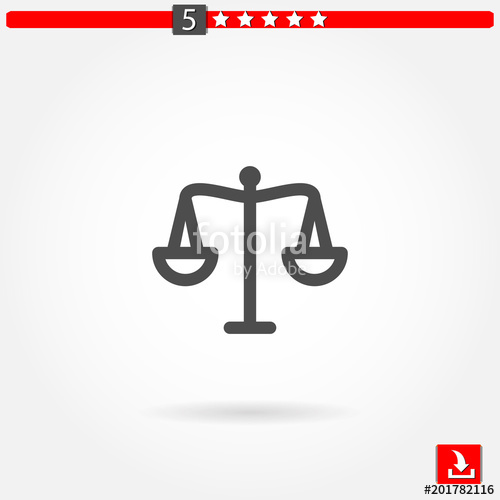 500x500 Weighing Scale Vector Icon Stock Image And Royalty Free Vector