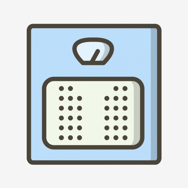 640x640 Vector Weight Machine Icon, Weight Machine, Weight Scale, Weight