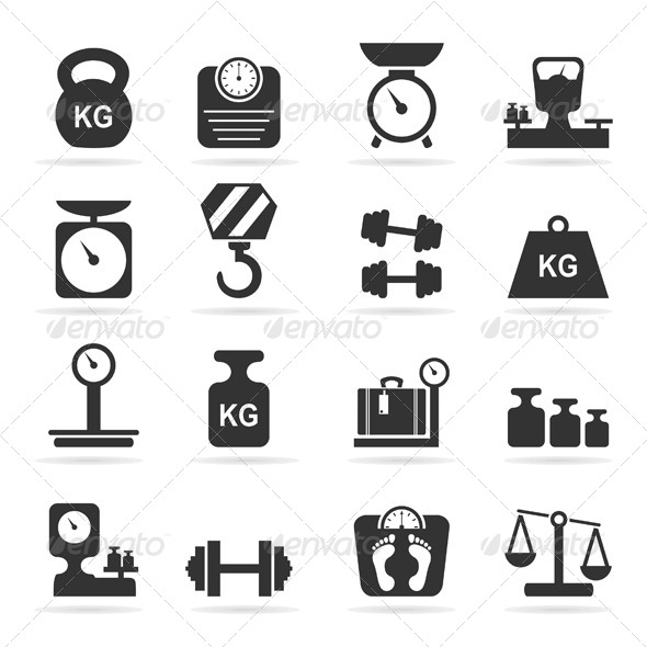 590x590 Weight Icon Vector