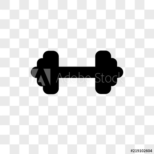 500x500 Weight Vector Icon On Transparent Background, Weight Icon