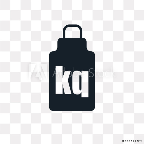 500x500 Weight Icon On Transparent Background Modern Icons Vector