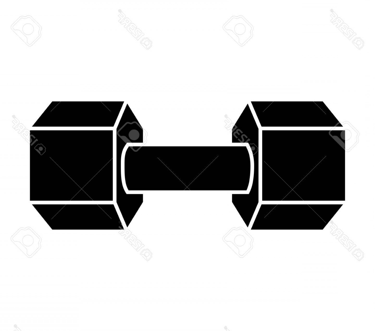 1560x1378 Photostock Vector Weight Gym Equipment Icon Vector Illustration