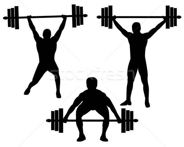 Weightlifting Vector Illustration Sergey Mayboroda 600x480 Weightlifting Vector Illustration Sergey Mayboroda