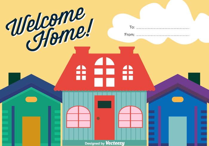 700x490 Welcome Home Vector Background