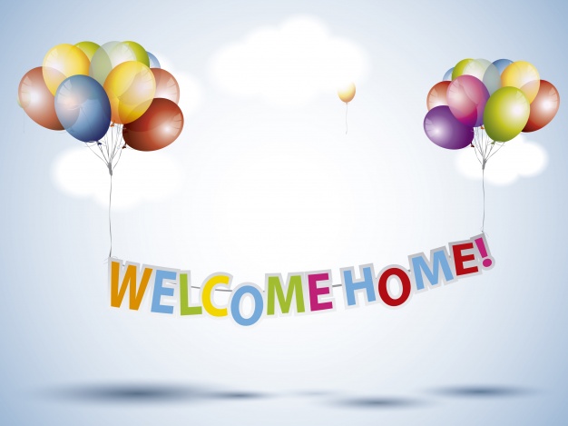 626x469 Welcome Home Background Vector Free Download
