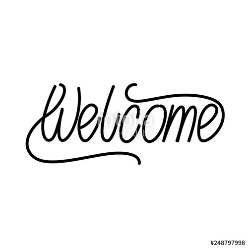 Welcome Design Vector at Vectorified.com | Collection of Welcome Design ...