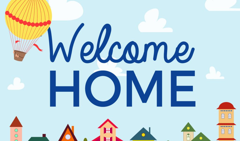 1024x600 Free Printable Welcome Home Banner Template And Free Wel E Home