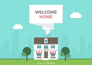 310x217 Free Welcome Home Vector Illustration Free Graphics