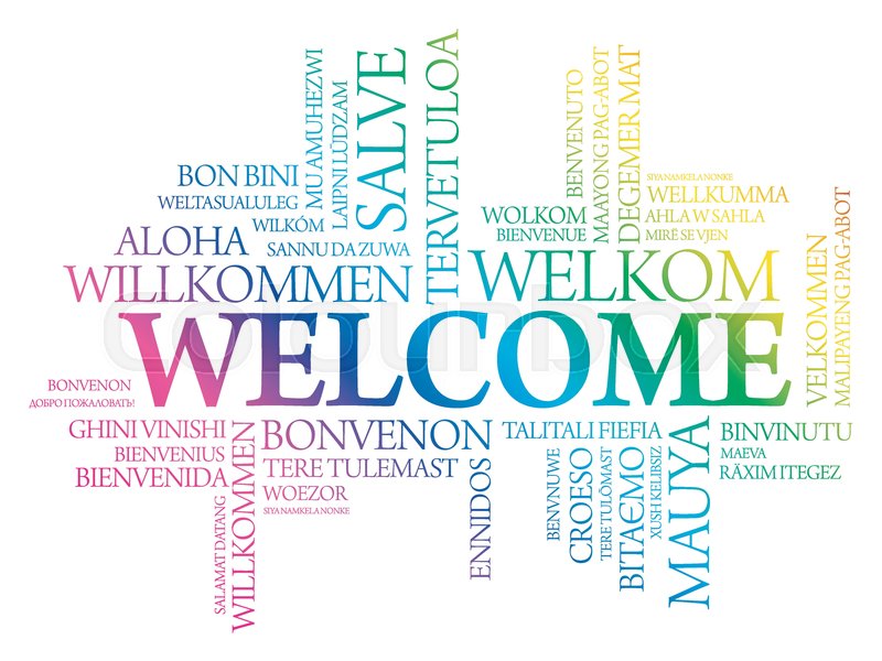 Welcome In Different Languages Printable - Printable World Holiday