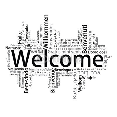 Welcome In Different Languages Vector at Vectorified.com | Collection ...