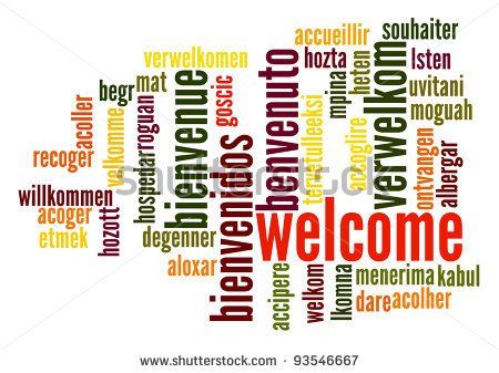 Welcome In Different Languages Vector at Vectorified.com | Collection ...