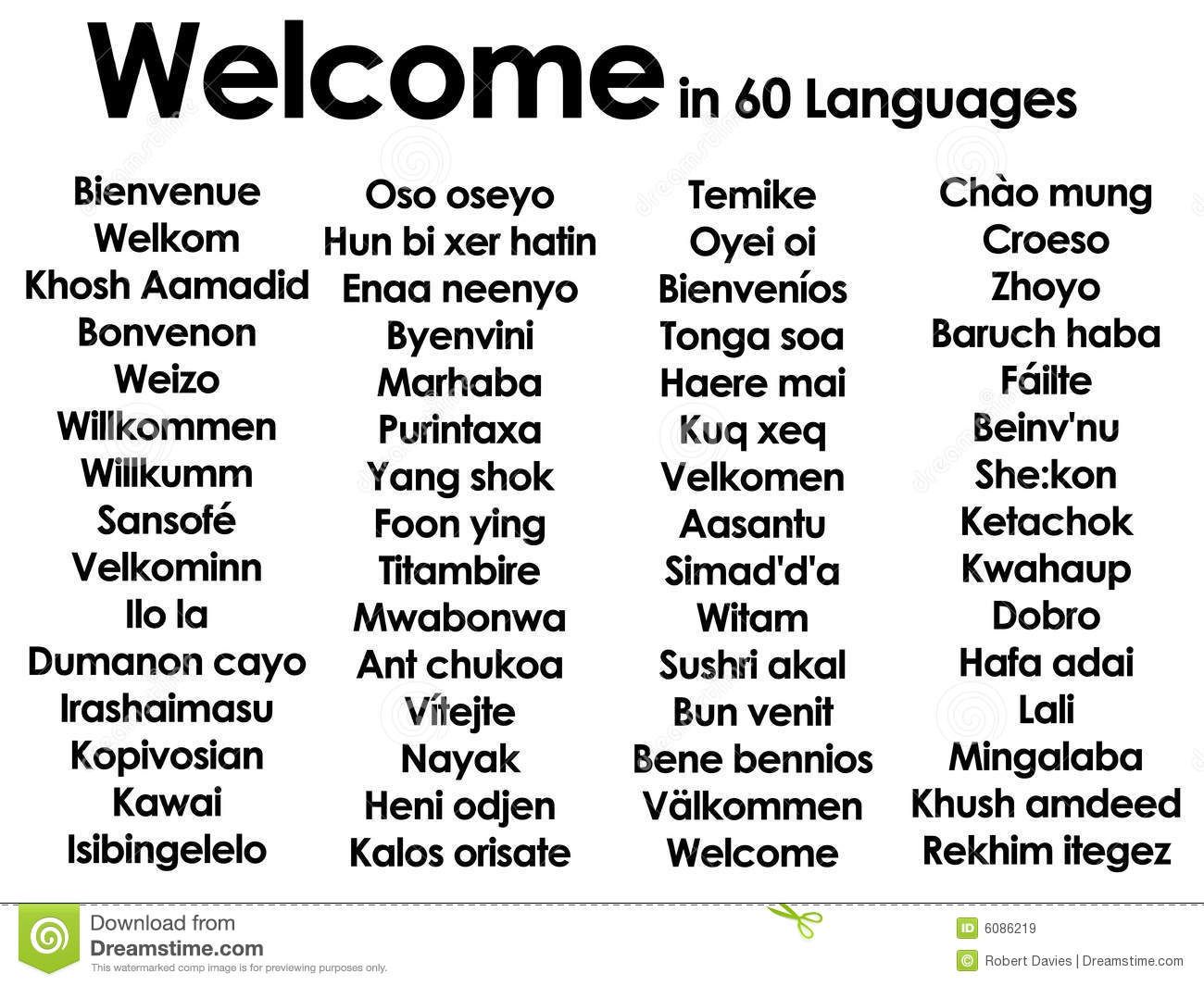 1300x1065 Welkom In Meerdere Talen