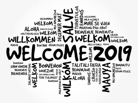 450x338 Welcome Word Cloud In Different Languages, Conceptual