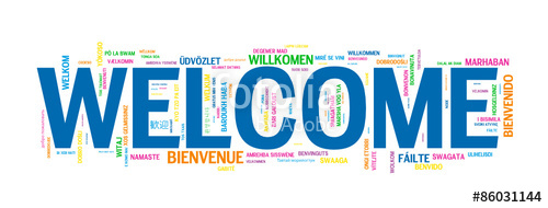 Welcome In Different Languages Vector at Vectorified.com | Collection ...